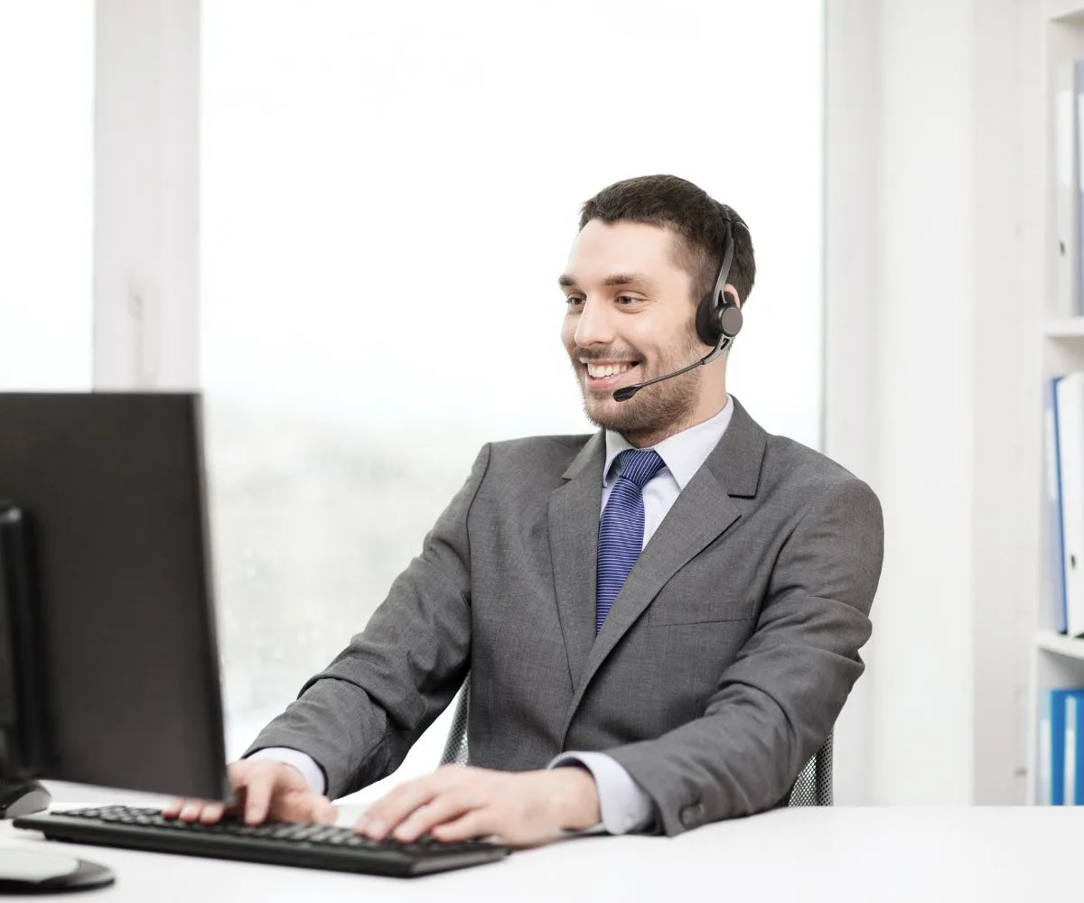 Operations consultant reviewing decisions with a business owner