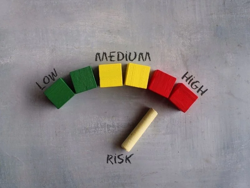 Financial risk assessment with consultant reviewing business exposure
